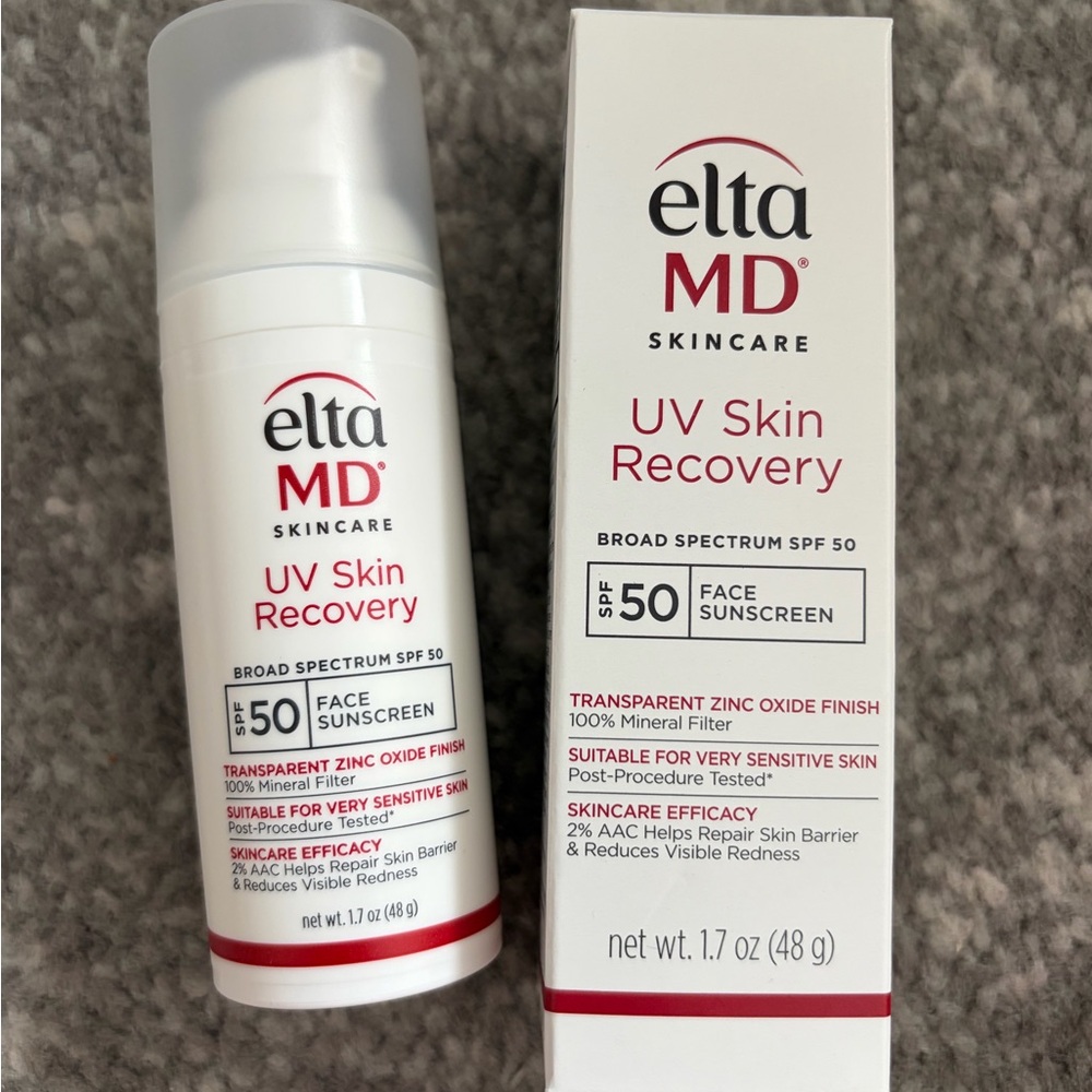 EltaMD UV Skin Recovery SPF 50 Sunscreen (white), expiration 11/2026